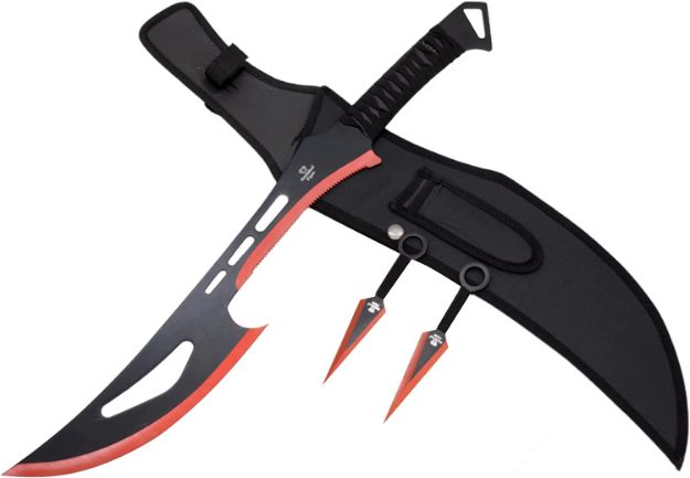 Snake Eye Tactical Ninja Sword and Kunai/Throwing Knife Set