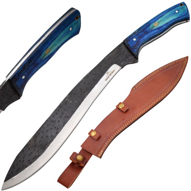 ld Ram Fixed-Blade Full Tang 1075 High Carbon-Steel Kukri Knife