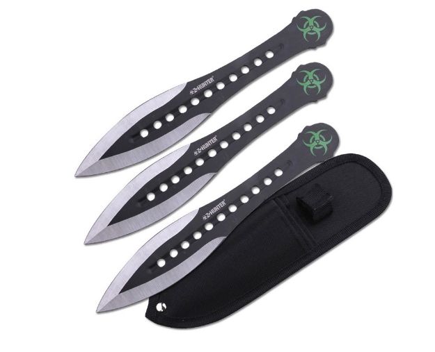 Z-Hunter 7.5 Inches 3Pcs THROWING KNIFE