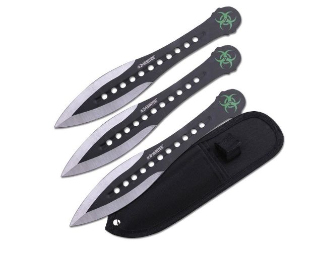 Z-Hunter 7.5 Inches 3Pcs Throwing Knife