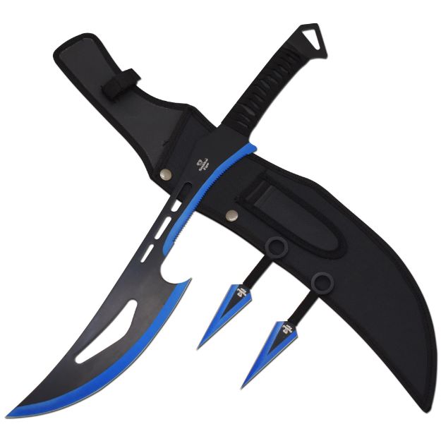 Snake Eye Tactical Ninja Sword and Kunai/Throwing Knife Set