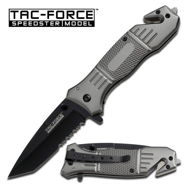 4.5'' Closed Rescue Spring Assisted Opening Knife