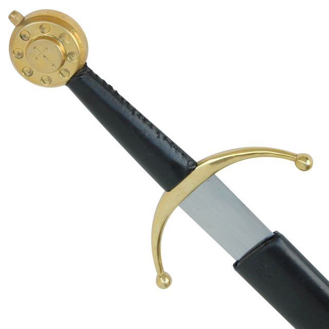 Medieval Warrior Hand forged KING Edward III Longsword