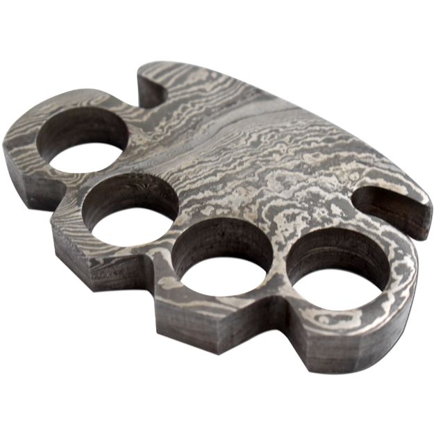 Heavy Duty Real Damascus Knuckle BELT Buckle