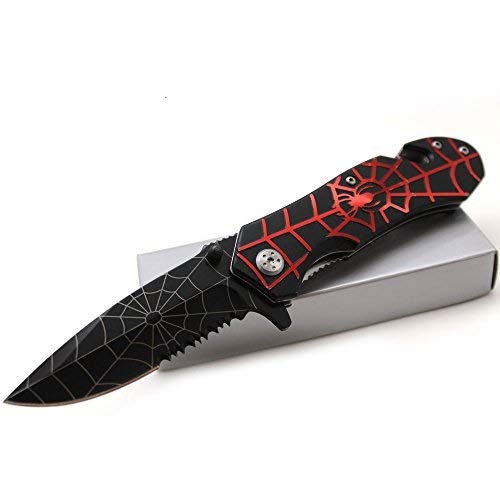 Snake eye Tactical Spring Assist Knife Collection 4.5'' Closed
