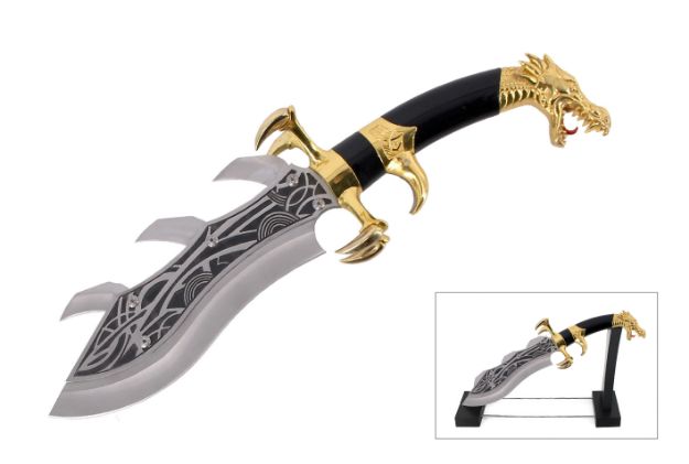 Snake Eye Dragon Claw Fighter Fantasy DAGGER