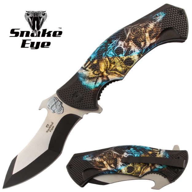 Snake Eye Tactical Spring Assist knife