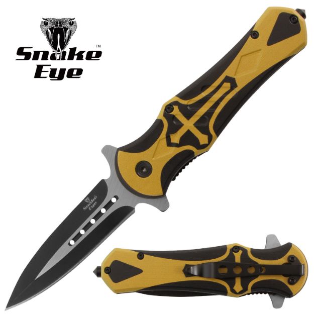 Snake Eye Tactical Spring Assist knife