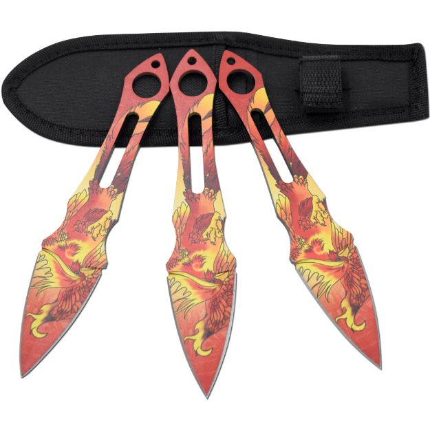 Snake Eye Tactical THROWING KNIFE set Comes with Sheath