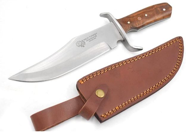 Wild Turkey Handmade 13 Classic Wood Handle Stainless Steel