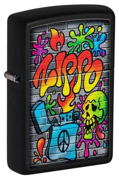 Zippo Street Art Design Lighter.