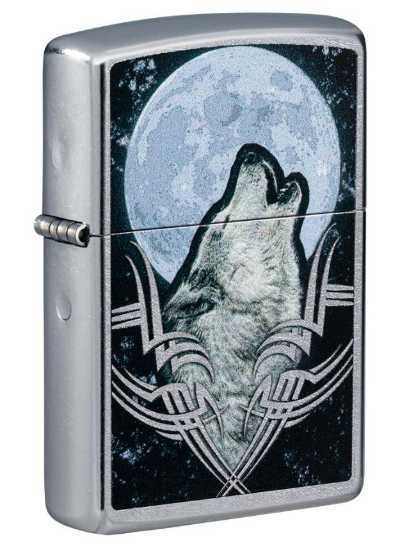 Zippo Howling Wolf Design Lighter