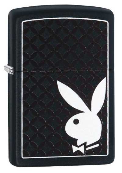 Zippo Playboy Black Pattern Lighter