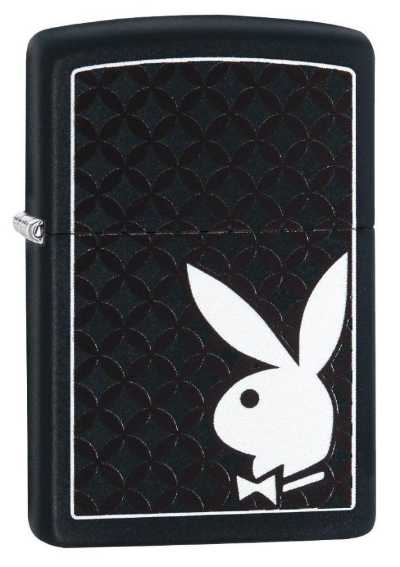 Zippo Playboy Black Pattern LIGHTER