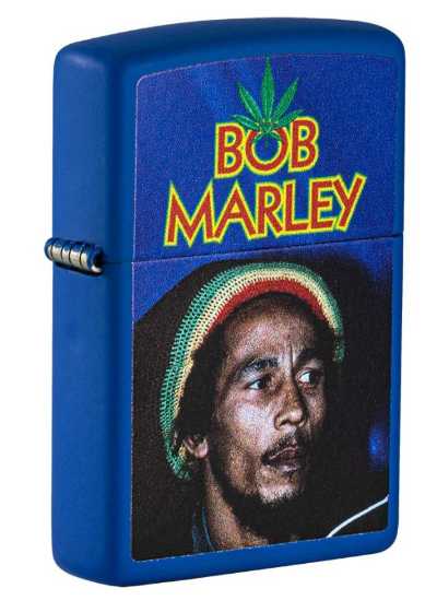 Zippo Bob Marley Blue Matt Lighter