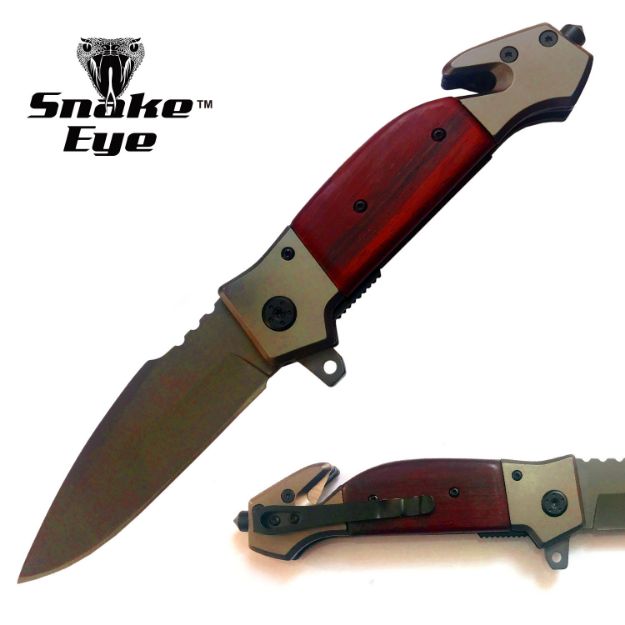 Snake Eye Tactical Spring Assist knife