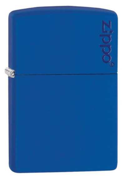 Zippo Classic Royal Blue Matte Zippo Logo LIGHTER