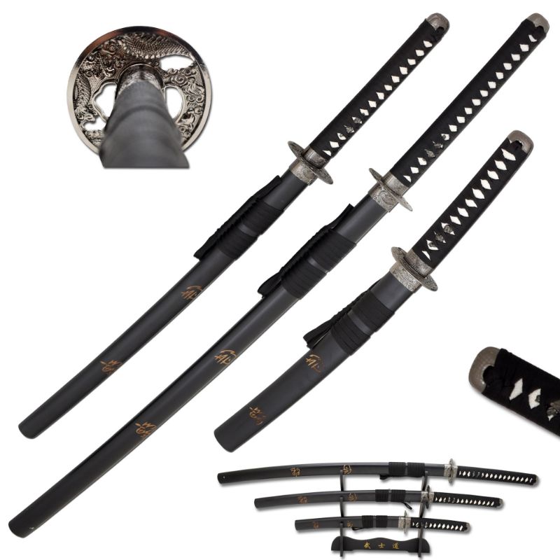 Snake Eye Warrior Samurai Sword Set