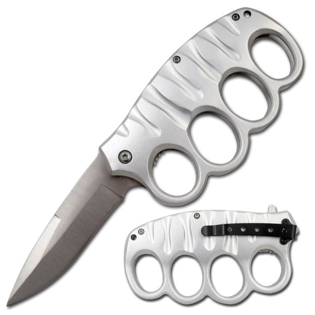 Snake Eye Tactical Silver Knuckle KNIFE Collection