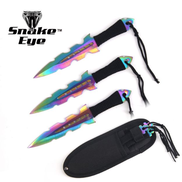 Snake Eye Tactical Throwing KNIFE Collection