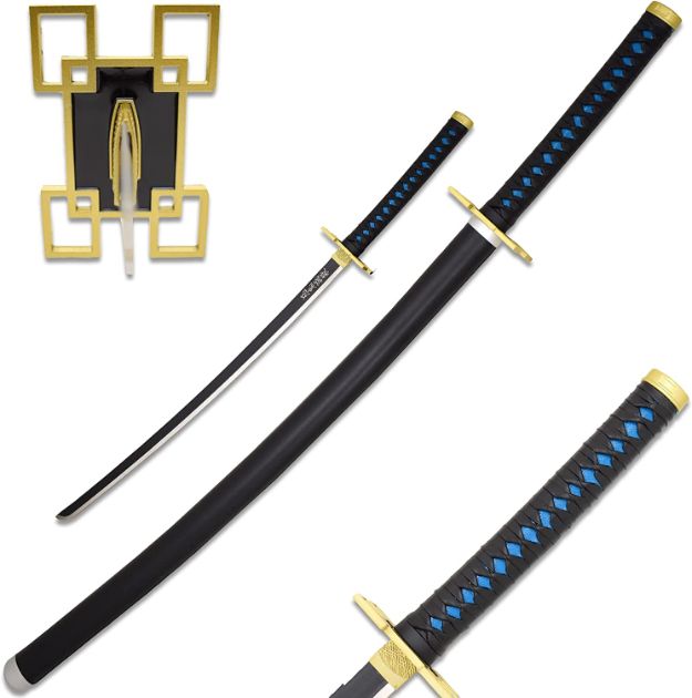 FANTASY Anime Muichiro Tokito White Nichirin SWORD 41 Inches
