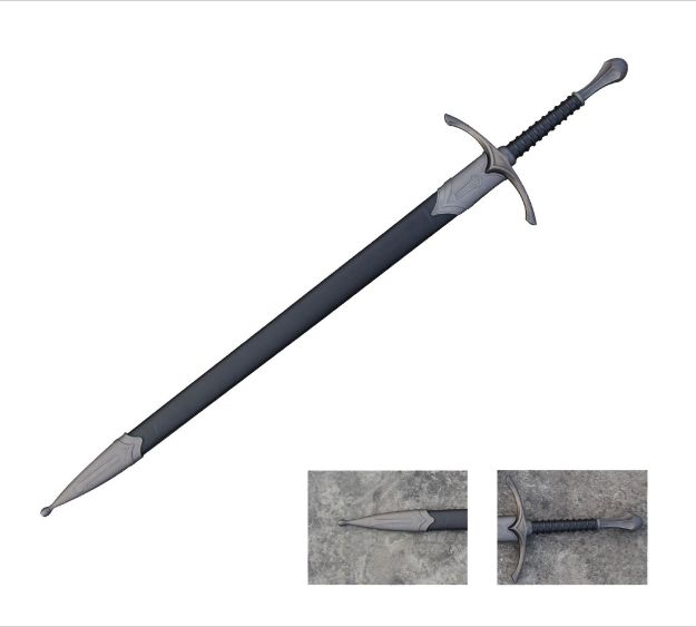 Medieval Warrior Crusader SWORD With Scabbard