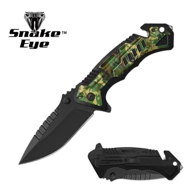 Snake Eye Tactical Spring Assist knife