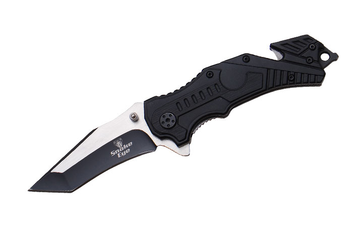 Spring Assist - 'Legal Auto KNIFE' - Black Tactical Fighter