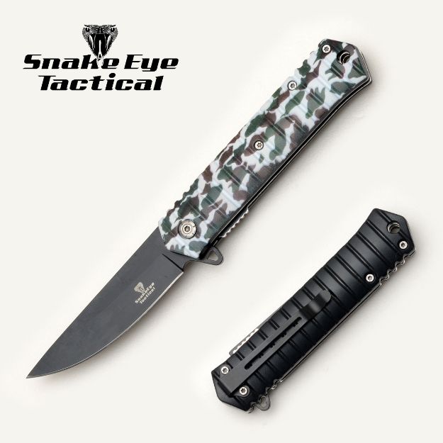 Snake Eye Tactical D4 Spring Assist KNIFE
