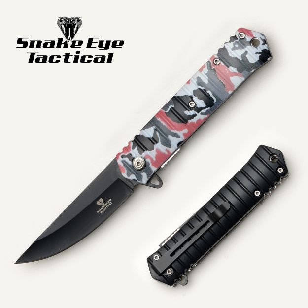 Snake Eye Tactical D6 Spring Assist KNIFE