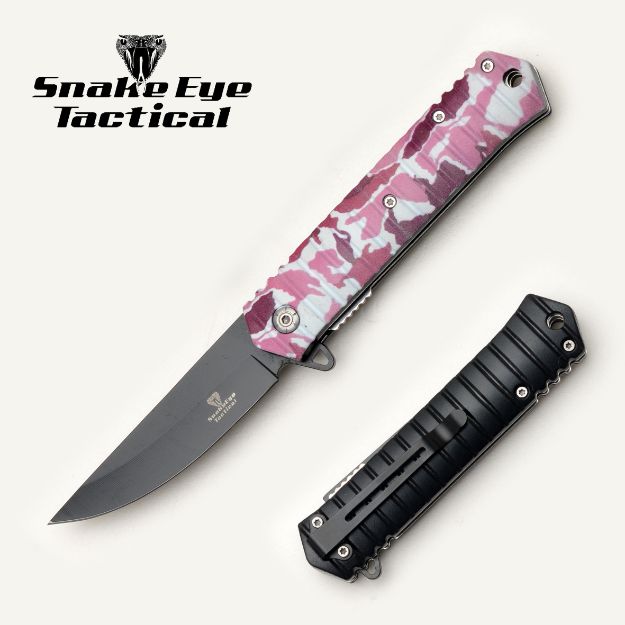 Snake Eye Tactical D9 Spring Assist KNIFE