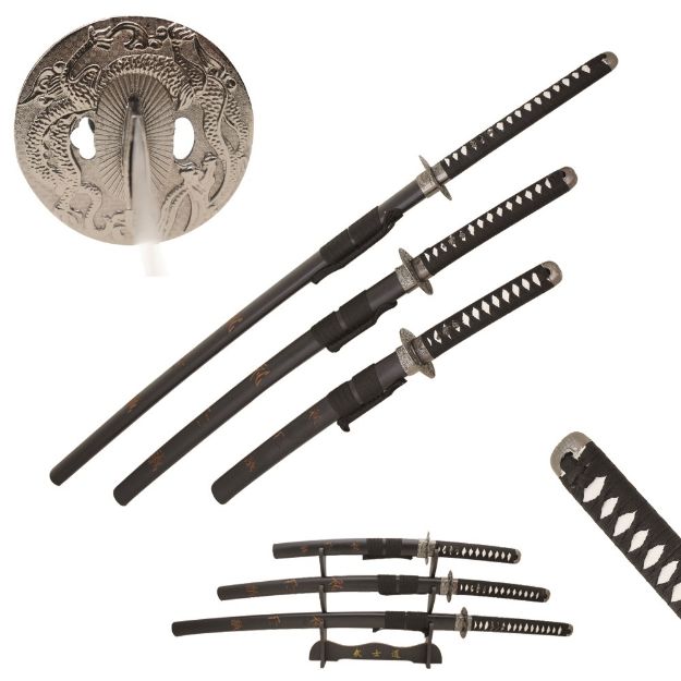 Snake Eye Warrior Samurai Sword Set