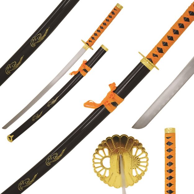 Snake Eye Tactical Warrior Classic Samurai Katana SE-010GD-S1