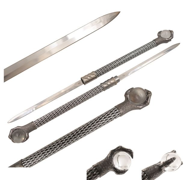 Double Blade Dragon Claw StiCk Sword. 30'' Overall
