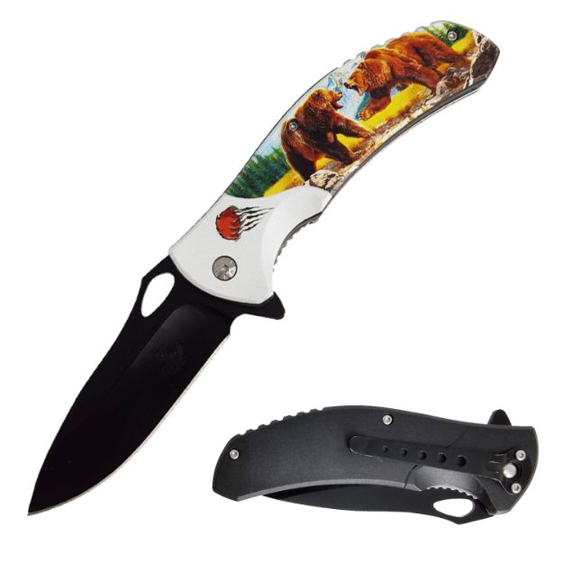 Snake Eye Tactical Bear Spring Assist knife SE-2203-1