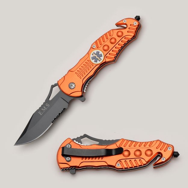 '' E.M.S '' Rescue Style Spring Assist Knife