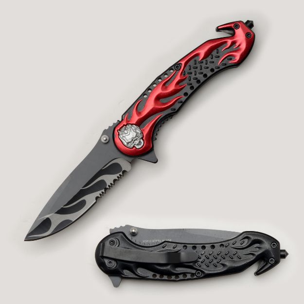 Snake Eye Tactical RD Rescue Style Spring Assist knife