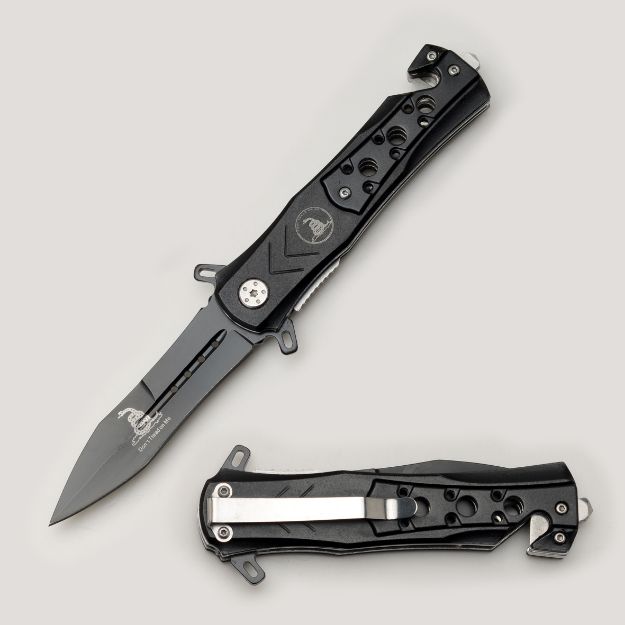 DTOM Rescue Style Spring Assist Knife