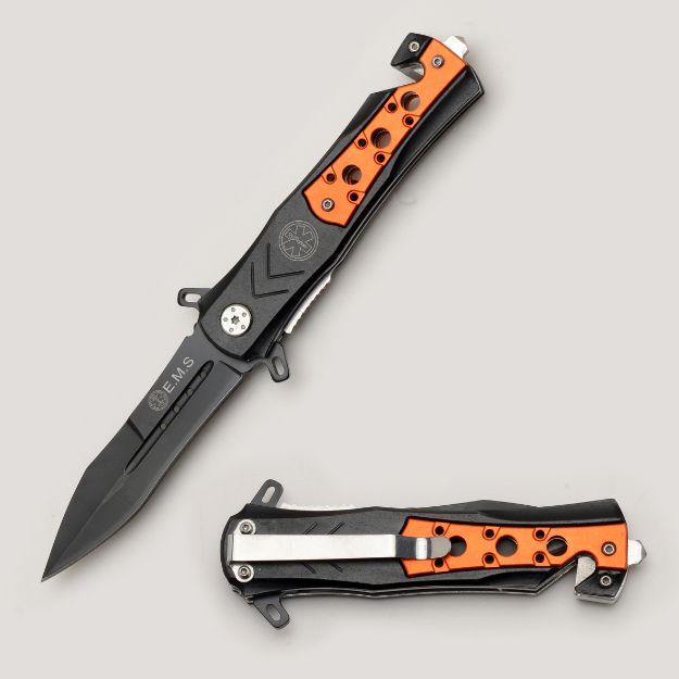 EMS Rescue Style Spring Assist Knife