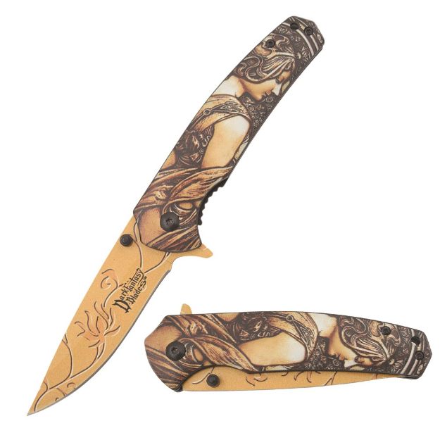 Dark Fantasy Blade ROGL Spring Assist Knife COLLECTION