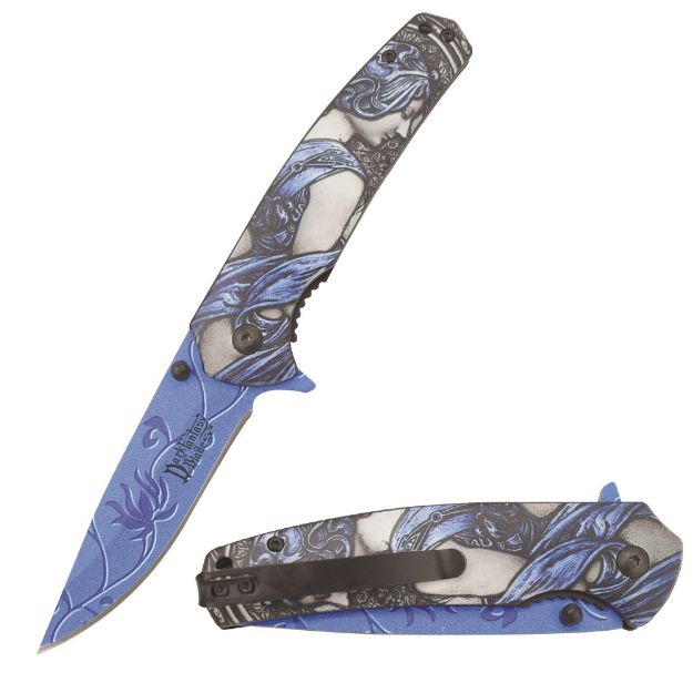 Dark Fantasy Blade BL Spring Assist Knife COLLECTION
