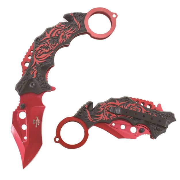 Snake Eye Tactical RD Karambit Style Spring Assist Knife