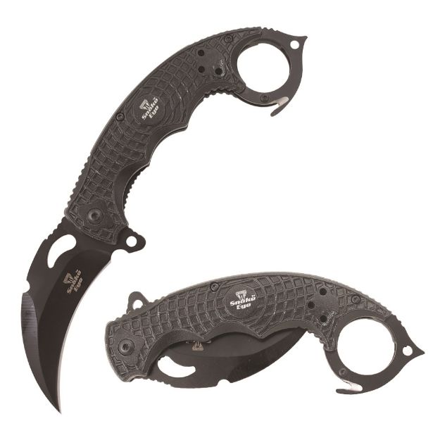 Snake Eye Tactical BK Karambit Style Spring Assist Knife