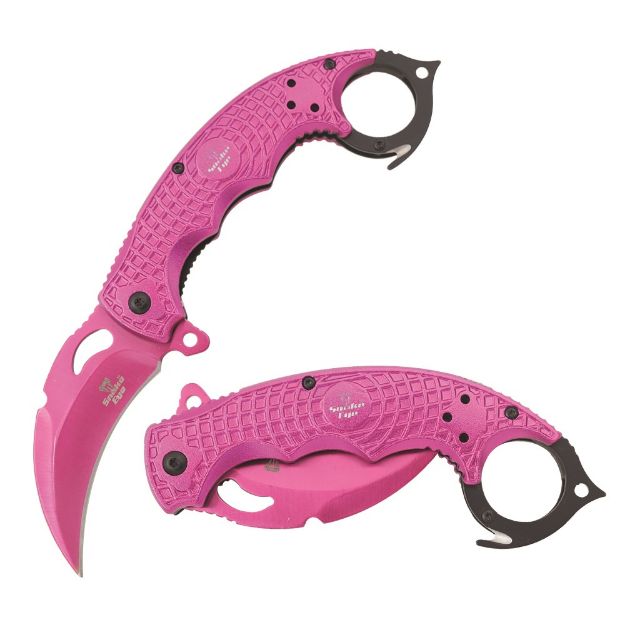 Snake Eye Tactical PP Karambit Style SpRING Assist Knife