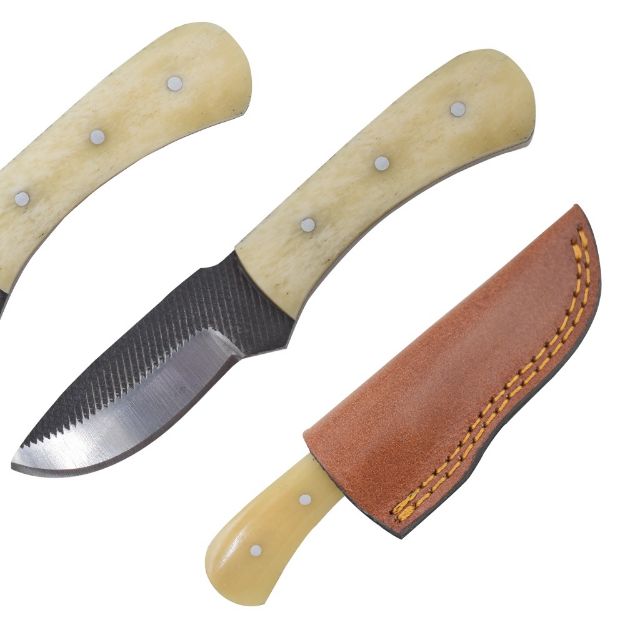 Wild Turkey Handmade High Carbon STEEL Skinning Knife