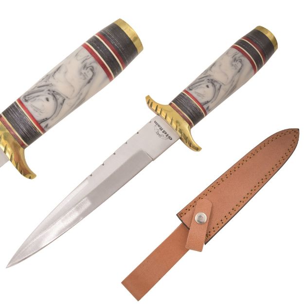 Old Ram Handmade Fixed Blade DAGGER Style Hunting Knife