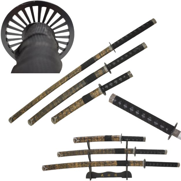 Snake Eye Tactical BKBK Samurai Sword Set