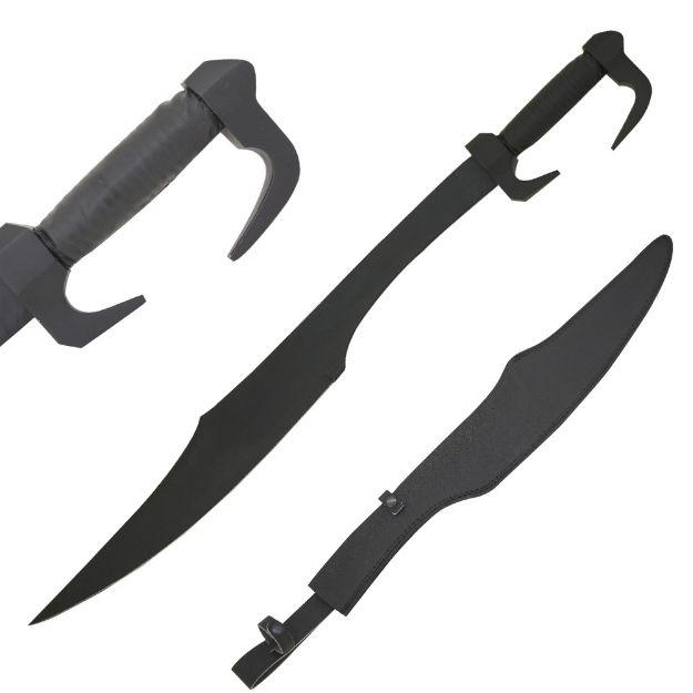 Medieval Warrior Fantasy Black Sword