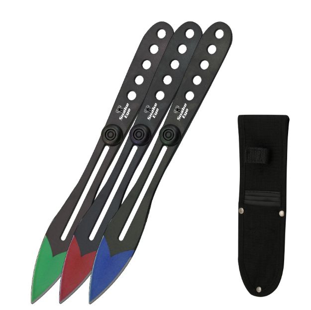 Snake Eye Tactical 3PC Throwing Knives Set TK5-2