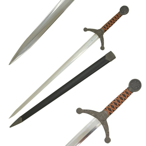 Medieval Warrior FANTASY Viking SWORD With Scabbard